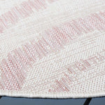 Safavieh Courtyard 444 Rug, CY8444 - IVORY / PINK
