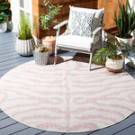Safavieh Courtyard 444 Rug, CY8444 - IVORY / PINK