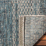 Safavieh Courtyard 736 Rug, CY8736 - LIGHT GREY / TEAL