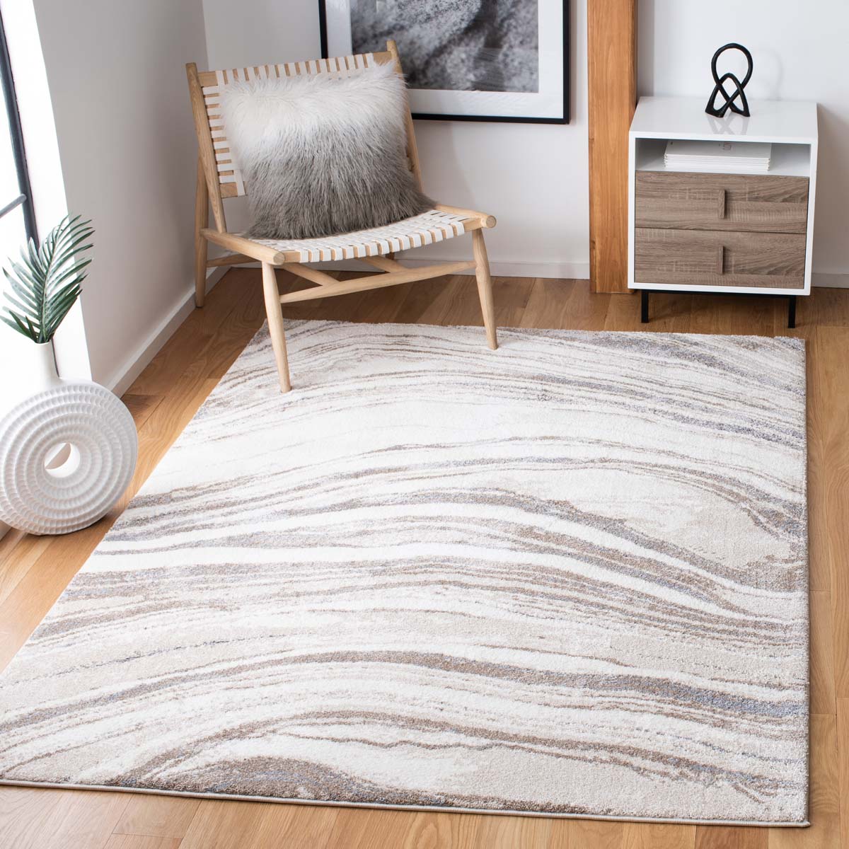 Ivory / Grey