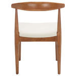 Safavieh Lionel Retro Dining Chair , DCH1003 - Walnut / White