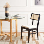 Safavieh Galway Cane Dining Chair , DCH1007 - Black / Natural