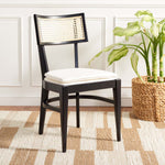 Safavieh Galway Cane Dining Chair , DCH1007 - Black / Natural