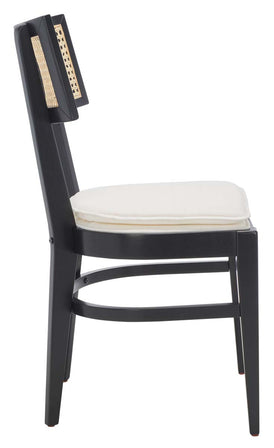 Safavieh Galway Cane Dining Chair , DCH1007 - Black / Natural
