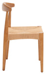 Safavieh Dagney Woven Chair , DCH1008 - Walnut Body / Natural Woven Seat