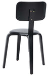 Safavieh Jo Upholstered Stackable Dining Chair , DCH1009 - Black