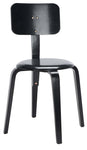 Safavieh Jo Upholstered Stackable Dining Chair , DCH1009 - Black