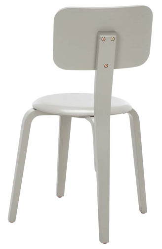 Safavieh Jo Upholstered Stackable Dining Chair , DCH1009 - Grey