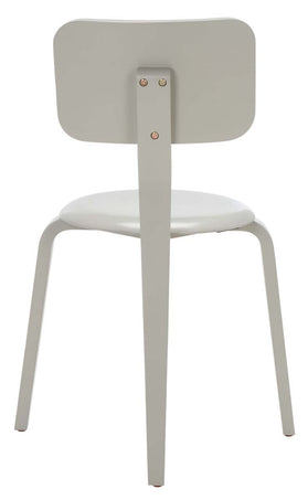 Safavieh Jo Upholstered Stackable Dining Chair , DCH1009 - Grey