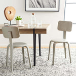 Safavieh Jo Upholstered Stackable Dining Chair , DCH1009 - Grey
