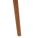 Safavieh Luella Stackable Dining Chair , DCH1010 - Walnut / Cream