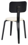 Safavieh Luella Stackable Dining Chair , DCH1010 - Black / Cream