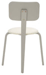 Safavieh Luella Stackable Dining Chair , DCH1010 - Grey / Cream
