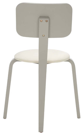 Safavieh Luella Stackable Dining Chair , DCH1010 - Grey / Cream