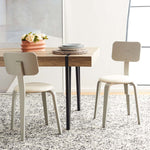 Safavieh Luella Stackable Dining Chair , DCH1010 - Grey / Cream