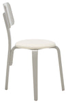 Safavieh Luella Stackable Dining Chair , DCH1010 - Grey / Cream