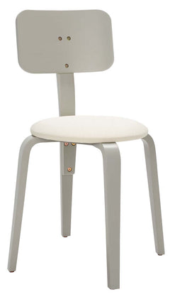 Safavieh Luella Stackable Dining Chair , DCH1010 - Grey / Cream