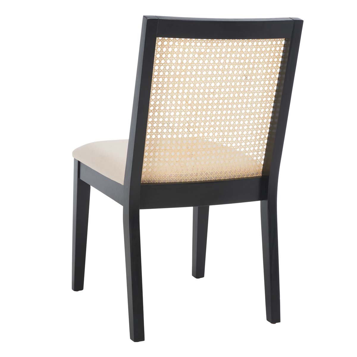 Safavieh Levy Dining Chair , DCH1011 - Black / Beige / Natural