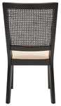 Safavieh Margo Dining Chair (Set of 2) , DCH1012 - Black / White