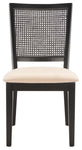 Safavieh Margo Dining Chair (Set of 2) , DCH1012 - Black / White