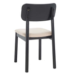 Safavieh Egon Dining Chair , DCH1014 - Black/White (Set of 2)