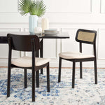 Safavieh Egon Dining Chair , DCH1014 - Black/White (Set of 2)