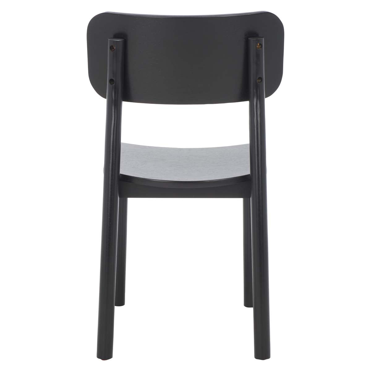 Safavieh Egon Dining Chair , DCH1014 - Black /Natural (Set of 2)