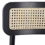 Safavieh Egon Dining Chair , DCH1014 - Black /Natural (Set of 2)