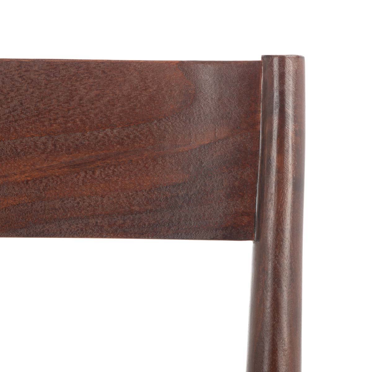 Safavieh Eluned Leather Dining Chair , DCH1201 - Cognac / Brown (Set of 2)