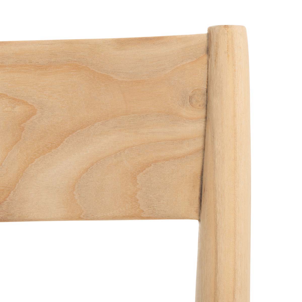 Safavieh Eluned Leather Dining Chair , DCH1201 - Cognac / Natural (Set of 2)