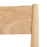 Safavieh Eluned Leather Dining Chair , DCH1201 - Cognac / Natural (Set of 2)