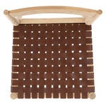 Safavieh Eluned Leather Dining Chair , DCH1201 - Cognac / Natural (Set of 2)