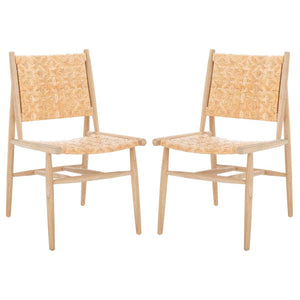 Safavieh Adira Rattan Dining Chair (Set of 2), DCH1202