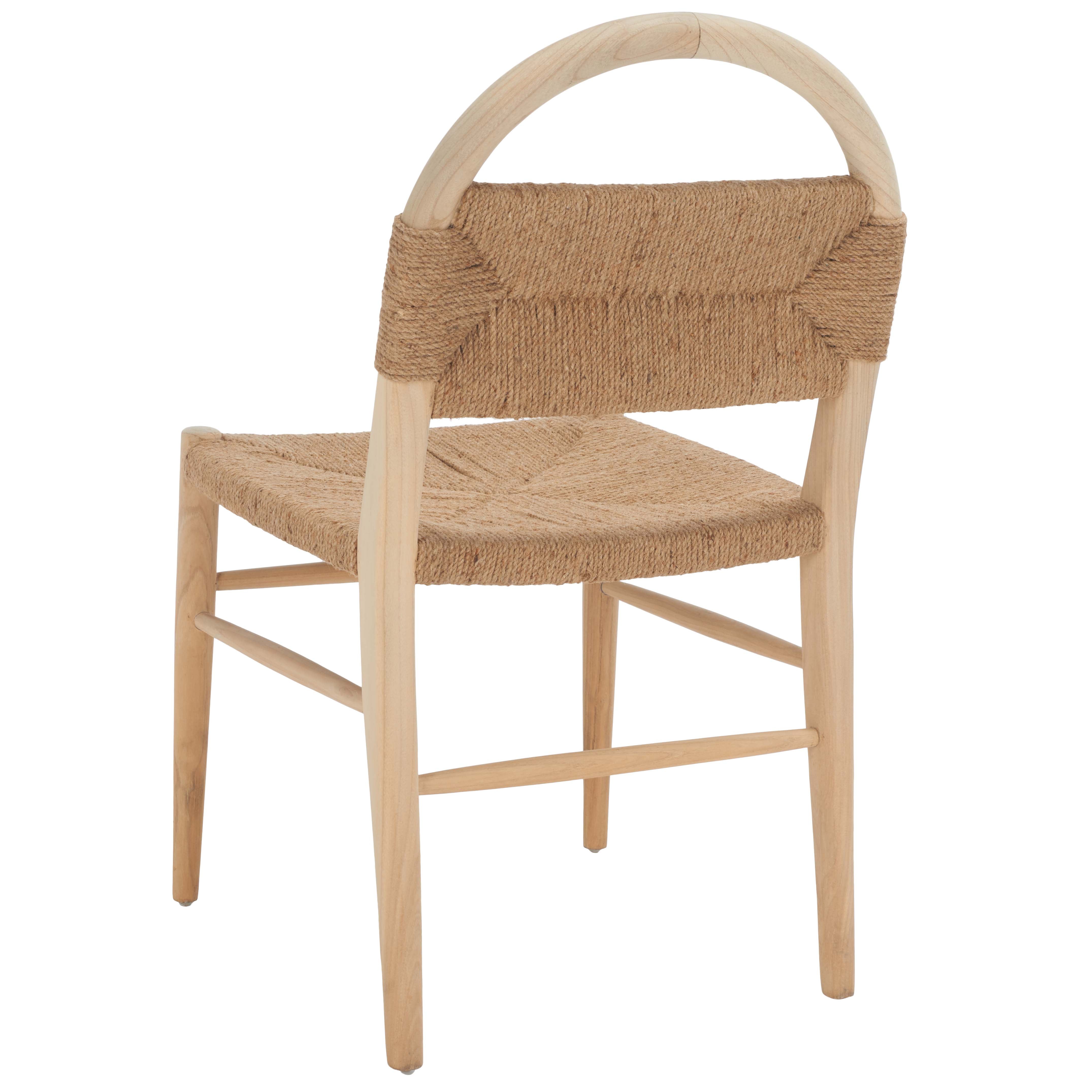 Safavieh Ottilie Dining Chair , DCH1206 - Natural Sungkai / Natural Jute Rope