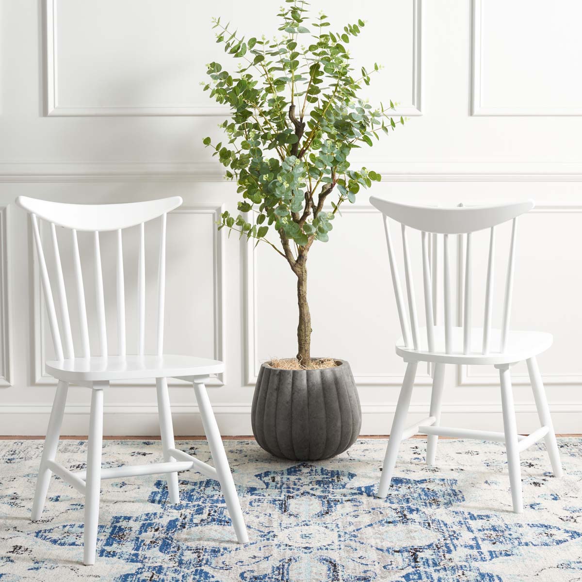 Safavieh Jodan Dining Chair , DCH1404 - White (Set of 2)