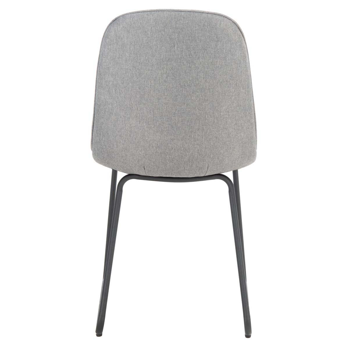 Safavieh Makalu Dining Chair , DCH2003 - Grey / Black (Set of 2)