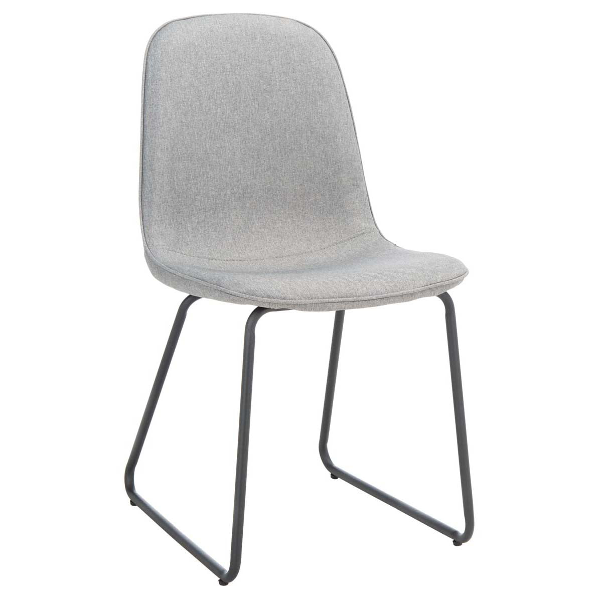 Safavieh Makalu Dining Chair , DCH2003 - Grey / Black (Set of 2)