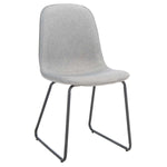 Safavieh Makalu Dining Chair , DCH2003 - Grey / Black (Set of 2)