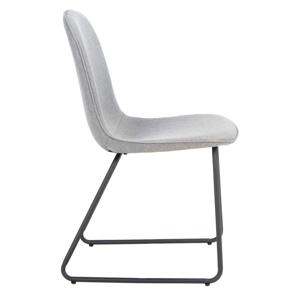 Safavieh Makalu Dining Chair , DCH2003 - Grey / Black (Set of 2)