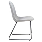 Safavieh Makalu Dining Chair , DCH2003 - Grey / Black (Set of 2)