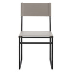 Safavieh Layne Dining Chair (Set of 2), DCH3003 - Light Grey / Black
