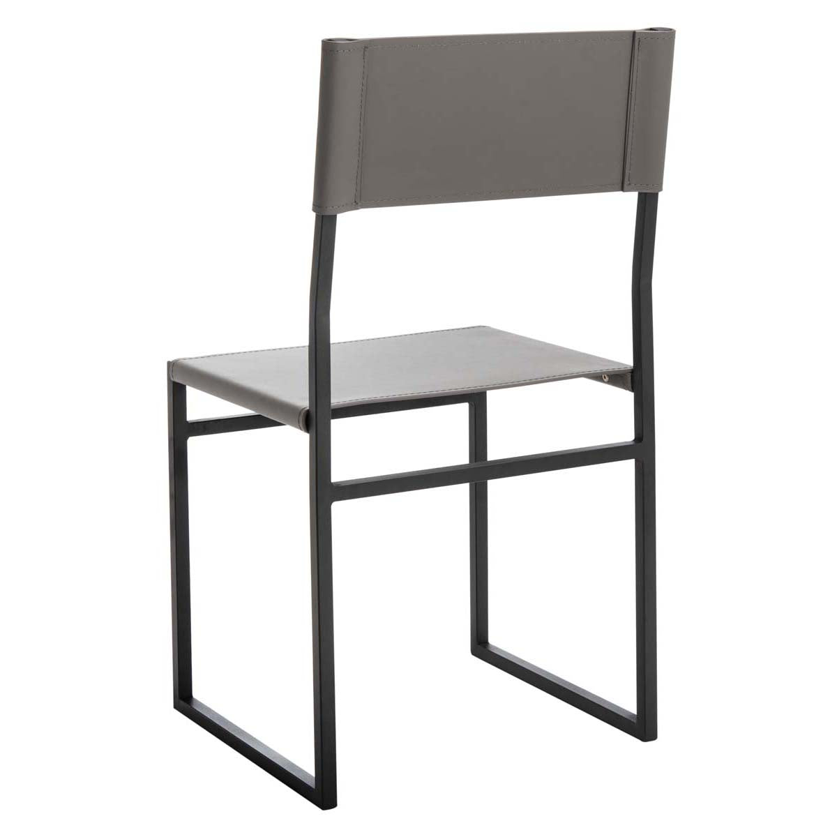 Safavieh Layne Dining Chair (Set of 2), DCH3003 - Grey / Black