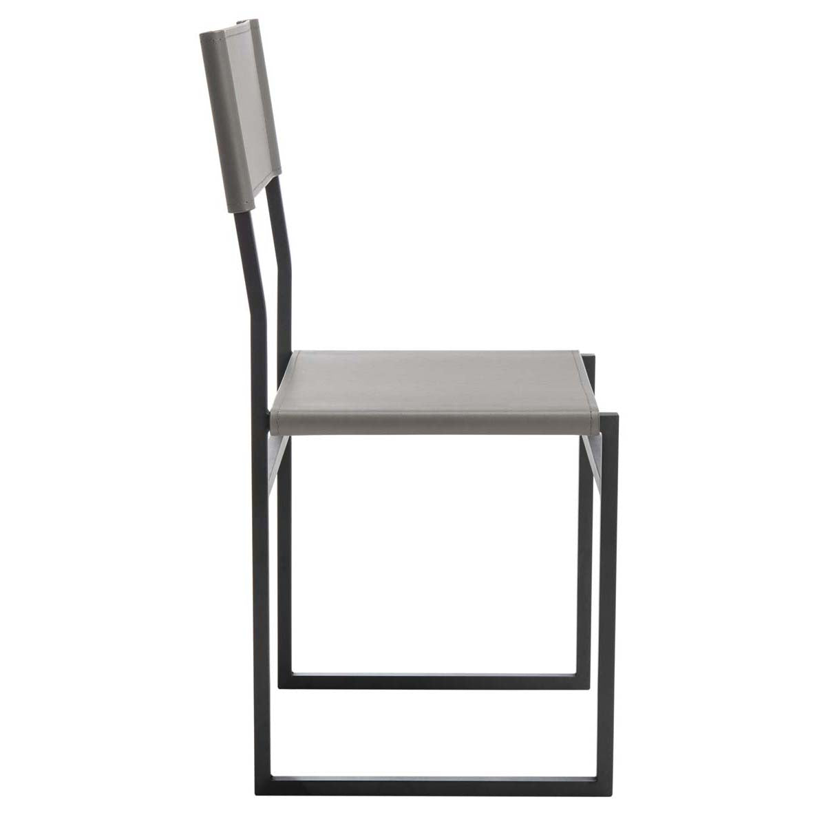 Safavieh Layne Dining Chair (Set of 2), DCH3003 - Grey / Black