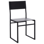 Safavieh Layne Dining Chair (Set of 2), DCH3003 - Black