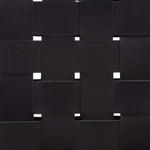 Safavieh Wesson Woven Dining Chair (Set of 2), DCH3005 - Black / Silver