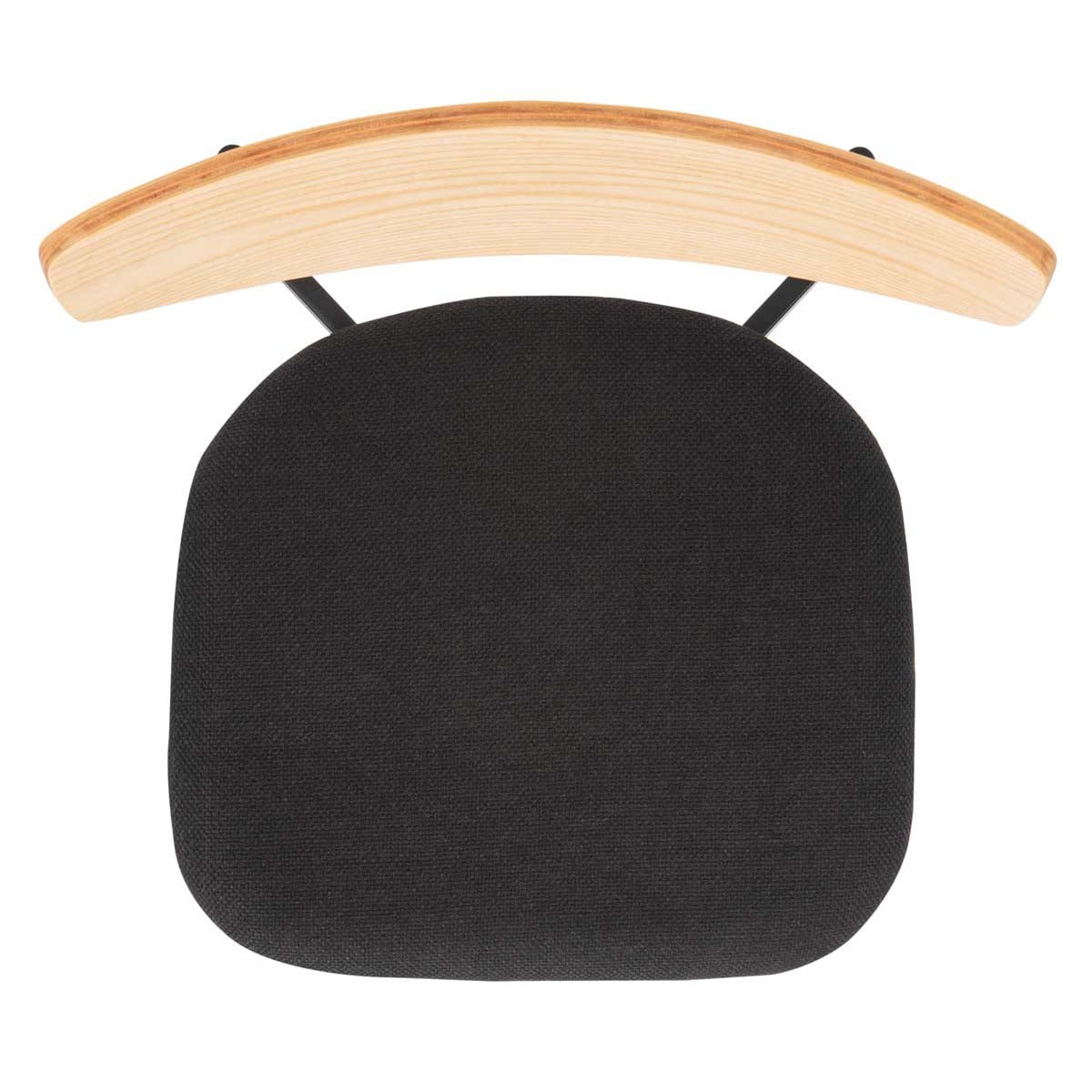 Safavieh Ryker Dining Chair (Set of 2), DCH3007 - Oak / Black