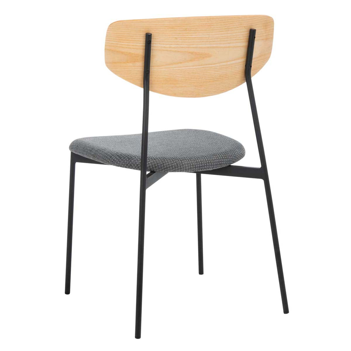 Safavieh Ryker Dining Chair (Set of 2), DCH3007 - Oak / Grey