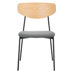 Safavieh Ryker Dining Chair (Set of 2), DCH3007 - Oak / Grey