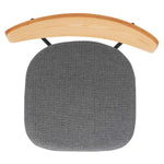 Safavieh Ryker Dining Chair (Set of 2), DCH3007 - Oak / Grey