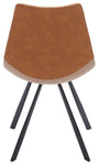 Safavieh Greer Dining Chair (Set of 2) , DCH3008 - Cognac